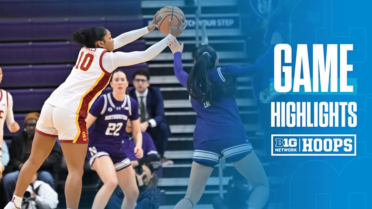 USC at Northwestern | HIGHLIGHTS | Big Ten Women's Basketball | 02/05/2026