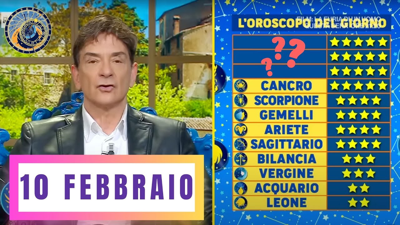 🌠Oroscopo di Oggi 10 Febbraio 2026 con Paolo Fox: Grandi Cambiamenti e Sorprese per Tutti i 12 Segni