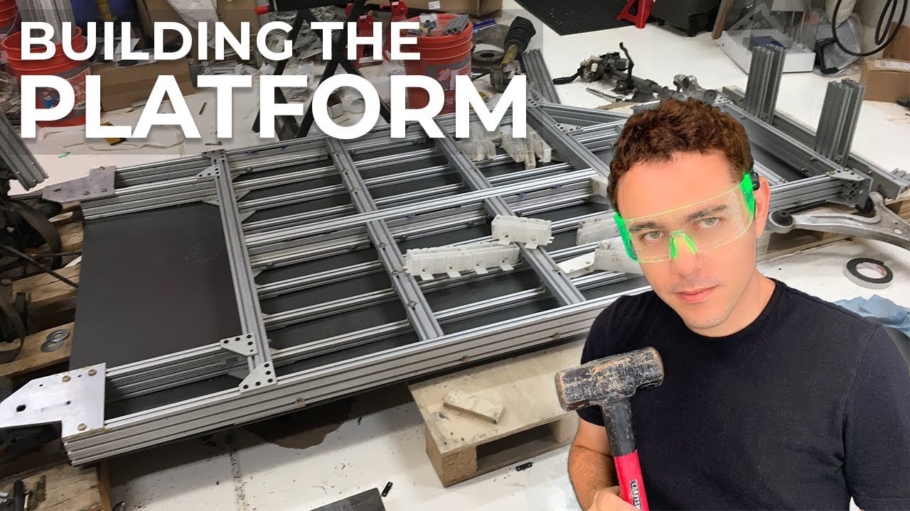 How to make an electric car platform - EP4: Building Enterguise an Electric Art Car. DIY