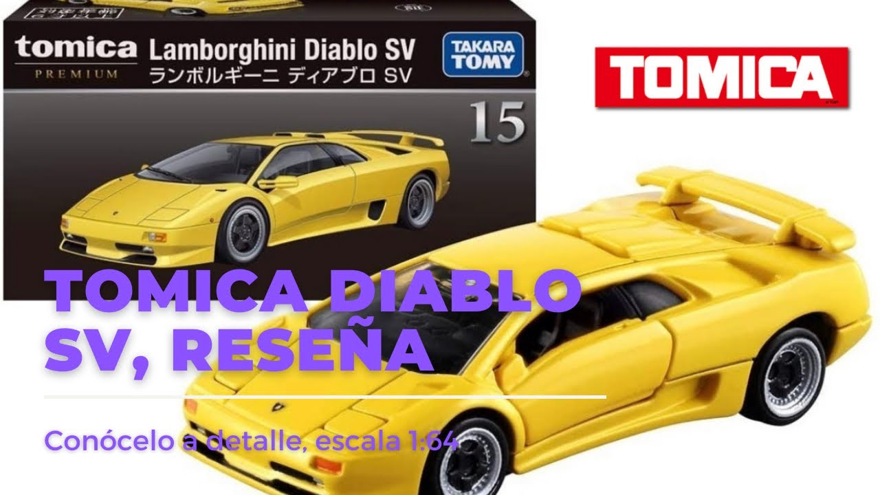 Lamborghini Diablo SV Tomica 1:64
