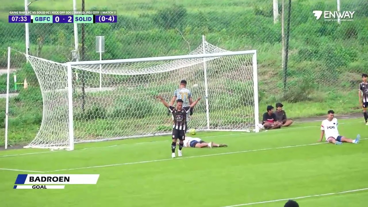 (MATCH 3) GANG BARU FC X SOLID FC | KICK OFF SOCCERFIELD