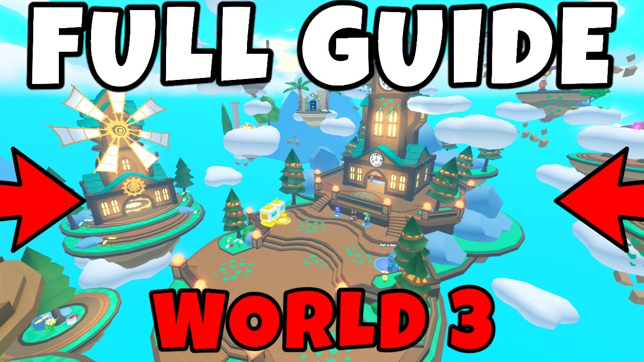The FULL World 3 Update GUIDE In Tap Simulator (Roblox)
