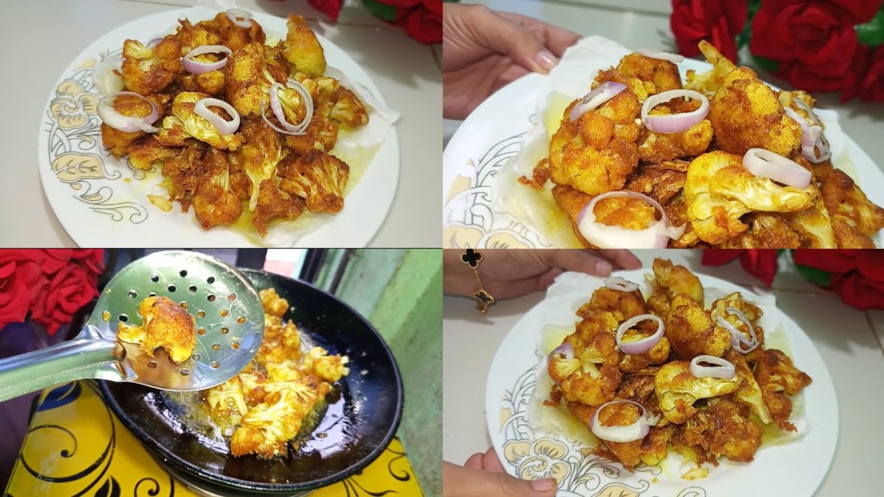 ফুলকপি দিয়ে মচমচে মজার পাকোড়া রেসিপি | Folkopi Pakora Recipe  |  Folkopi Snack Recipe 