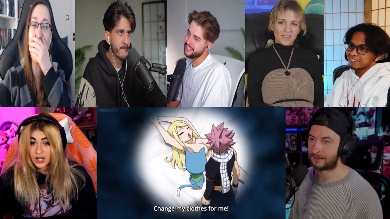 FAIRY TAIL EPISODE 328 REACTION MASHUP!!