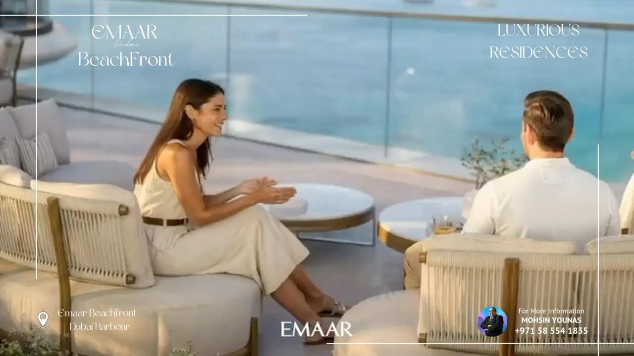 Emaar Beachfront Dubai | New Branded Residences | Luxury Waterfront Living
