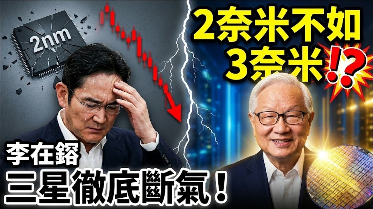 三星 2nm 慘敗！高通連夜出逃，台積電憑什麼贏？