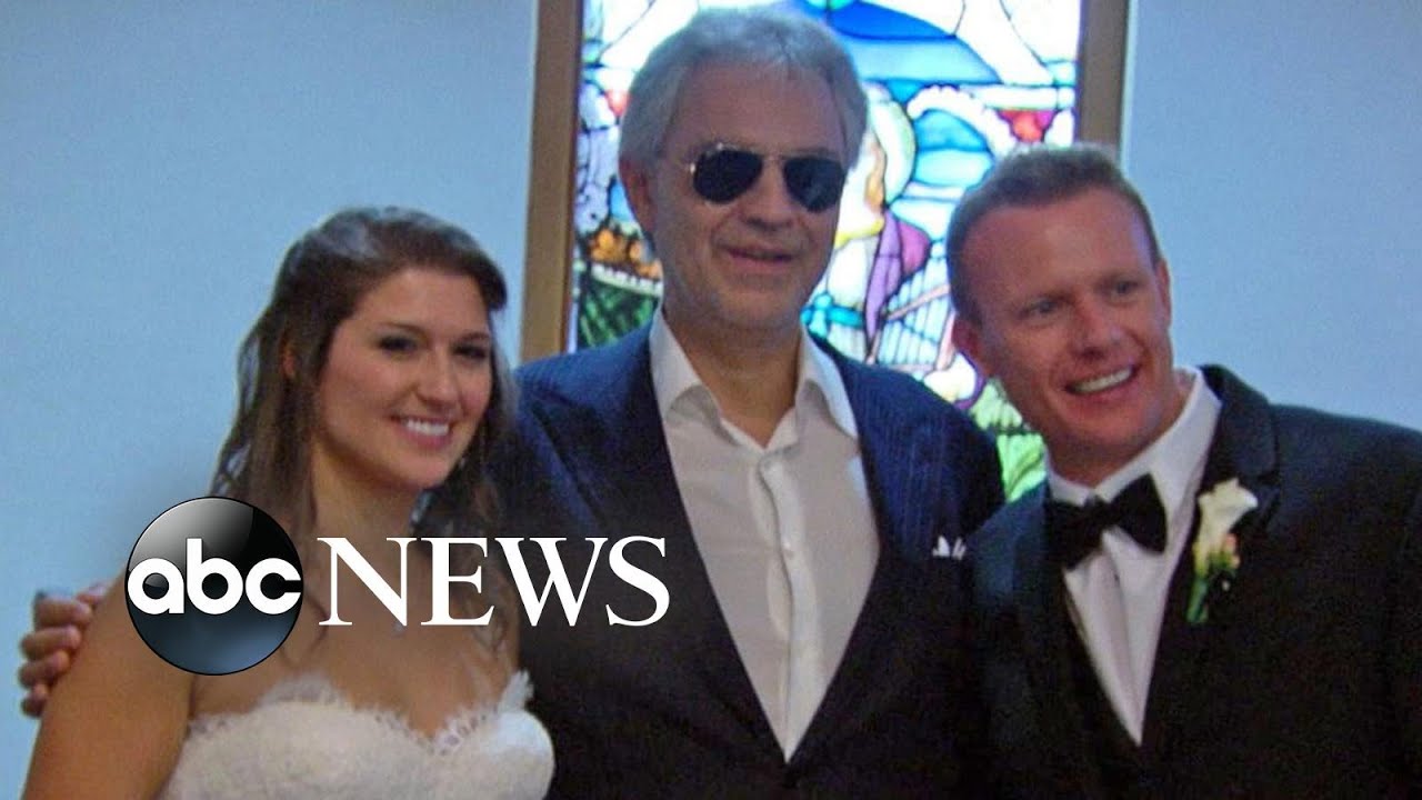 Andrea Bocelli Goes Undercover to Surprise a Bride