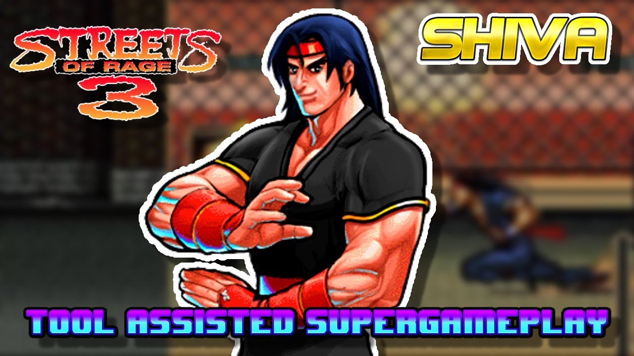 [TAS] Streets of Rage 3 (Bare Knuckle III) Shiva Hard