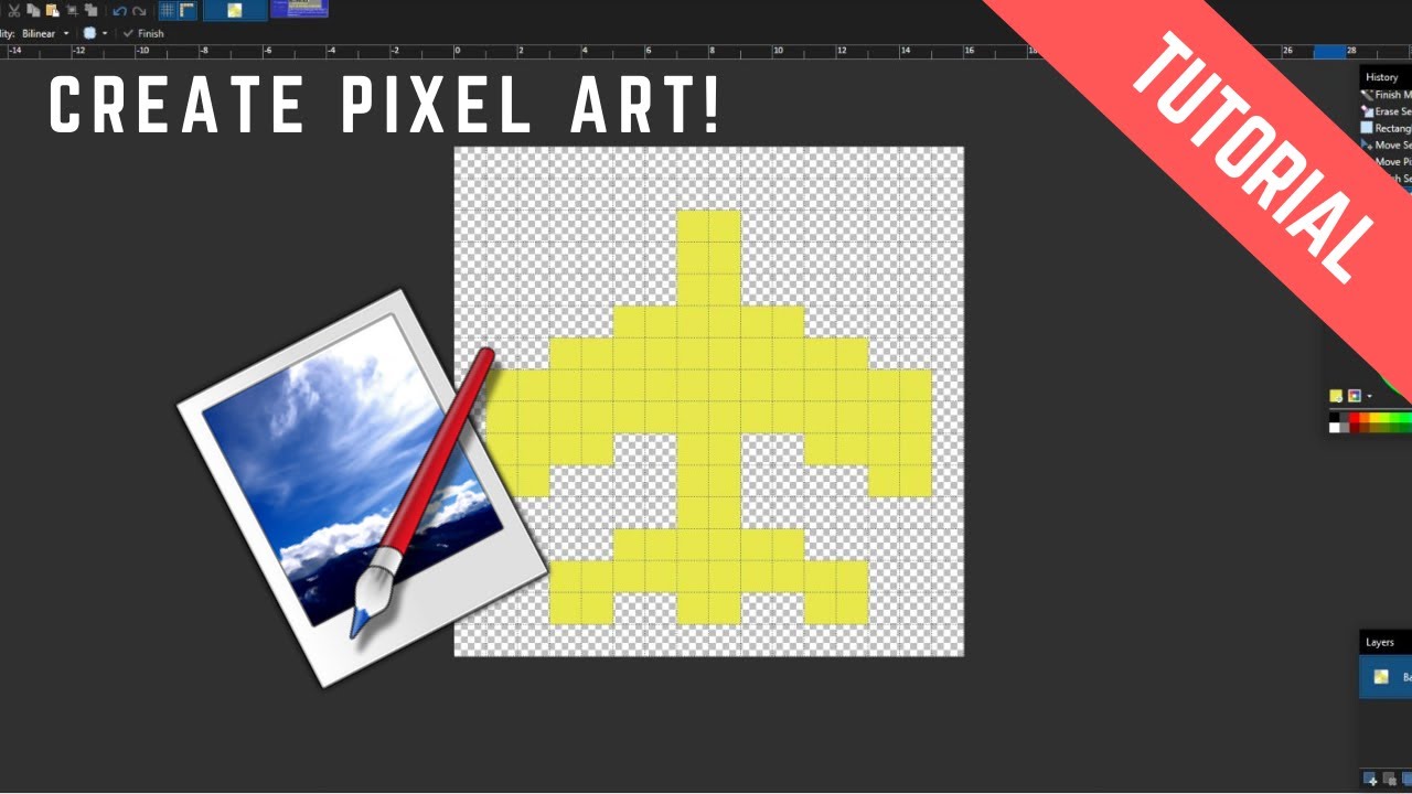 Beginners Guide For Creating Pixel Art [Paint.net]
