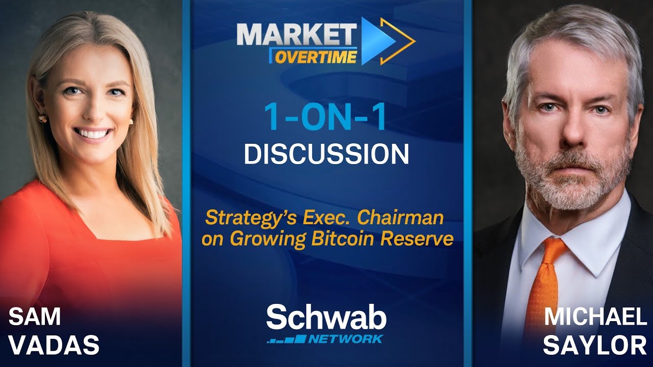 Michael Saylor on Market Overtime, Strategy's $150k Year-End Target for Bitcoin