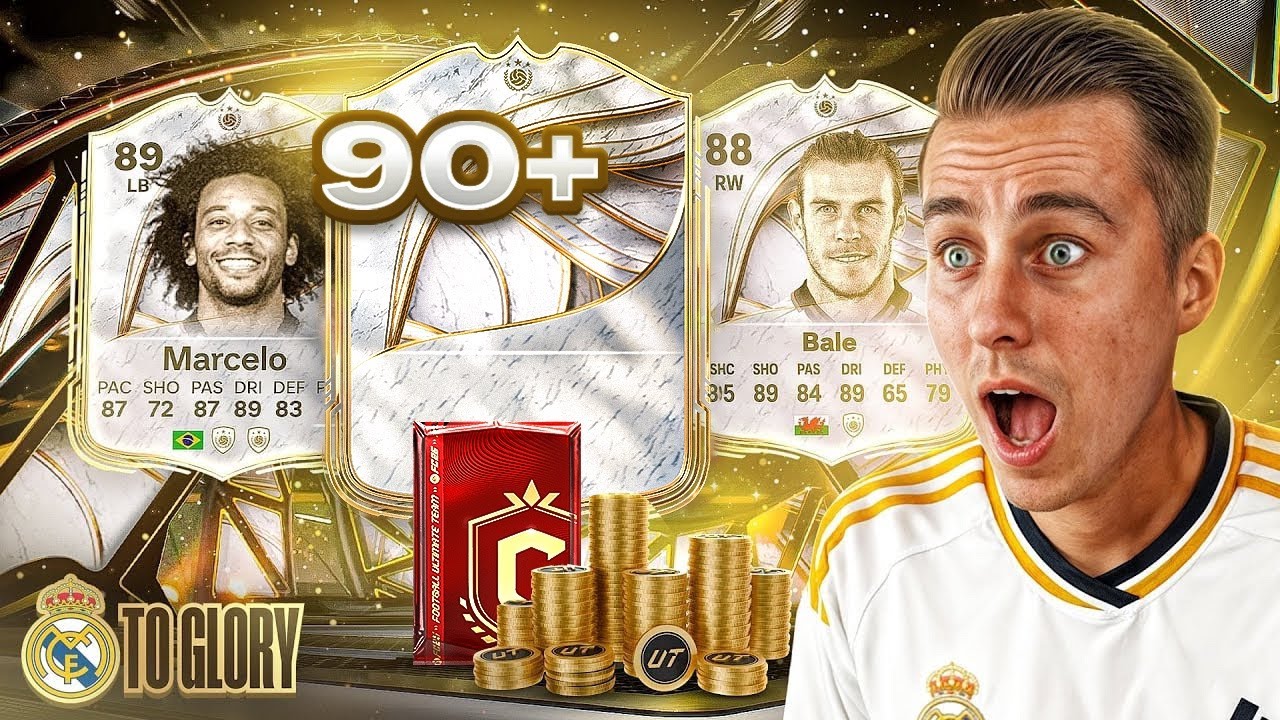NOWA IKONA 90+ & PODW&Oacute;JNE NAGRODY ZA FUT CHAMPIONS! | FC 26 - RM to Glory [#8]