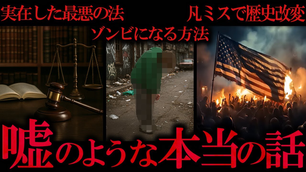 【作業用雑学】誰かに話したい実際に起きた嘘のような話まとめ【たっくーTV/作業用】