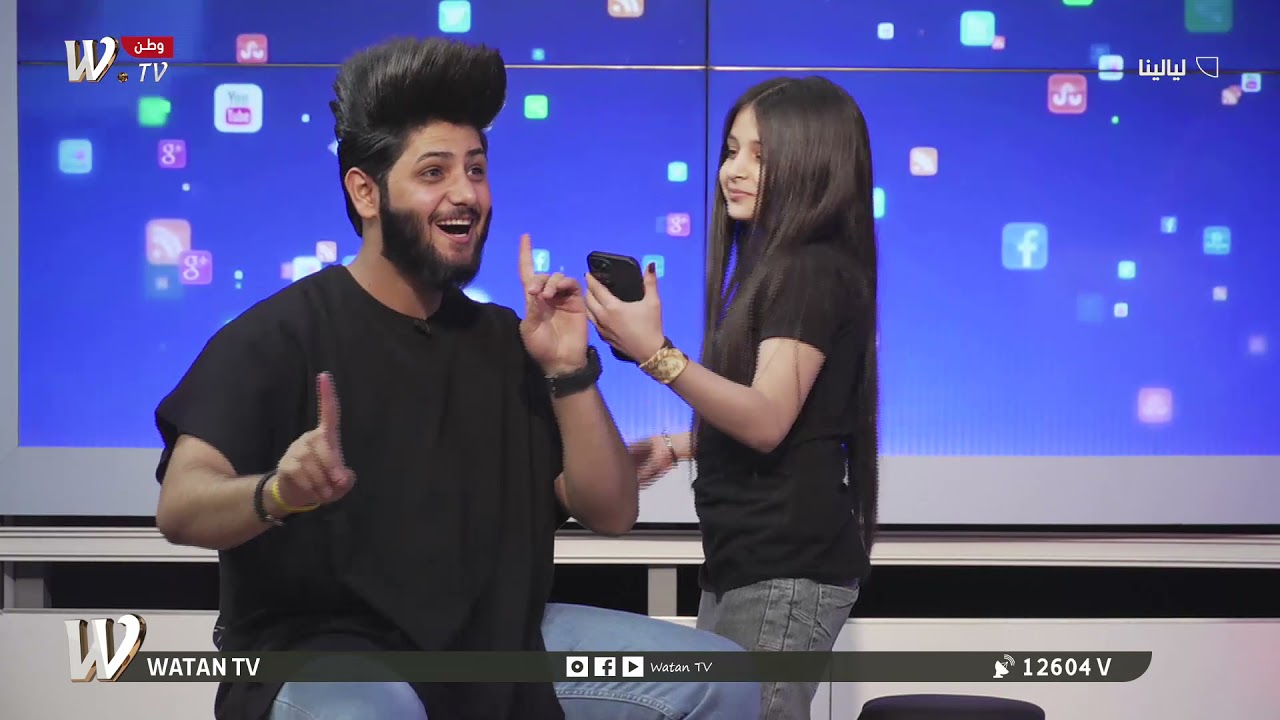 برنامج ليالينا: فطومة وحدو. تعاركوا بالاستوديو