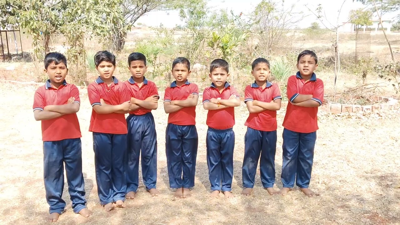 @आजच्या तारखेचा पाढा, 13 चा पाढा म्हणताना इयत्ता पहिली व दुसरी चे विद्यार्थी