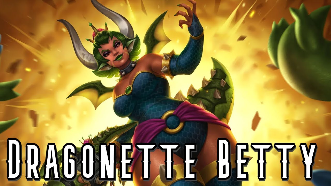 PALADINS: Skin Showcase - Dragonette Betty La Bomba