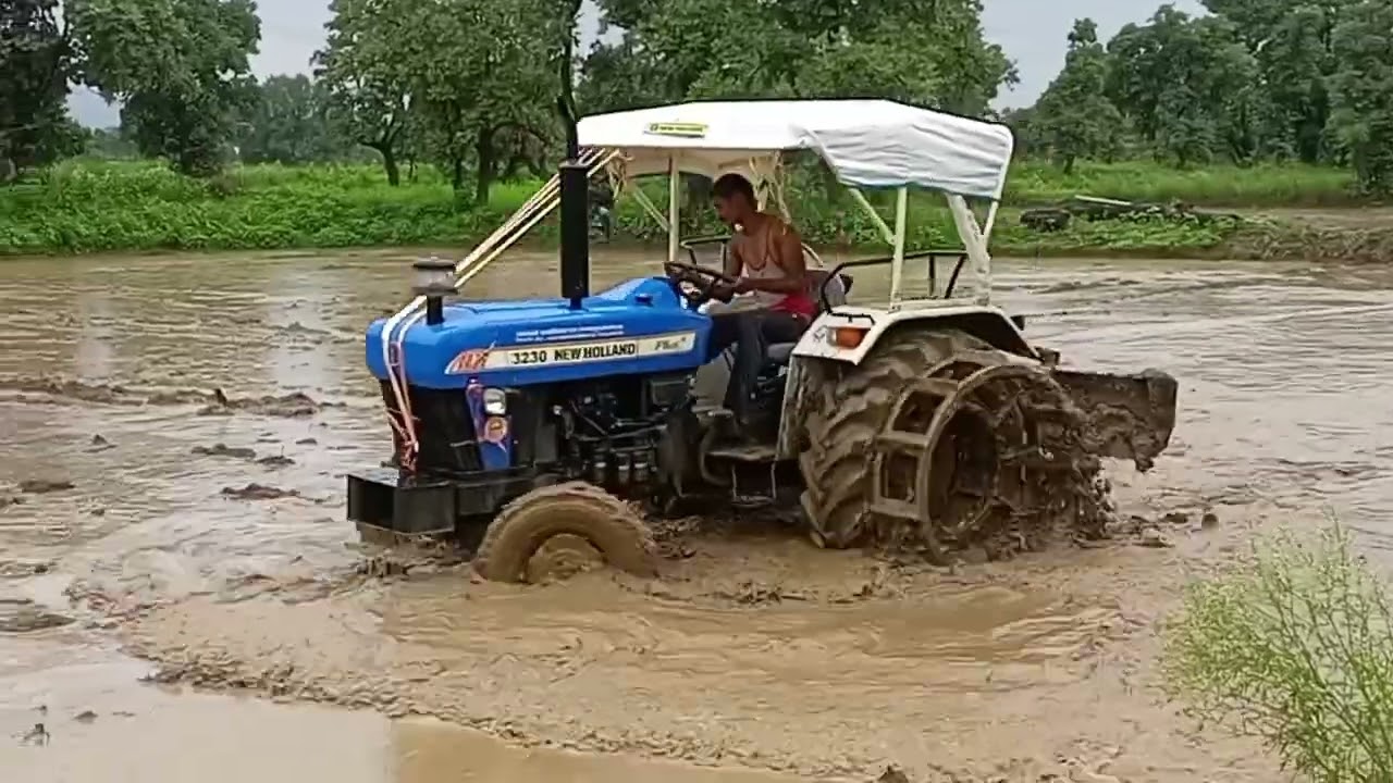 New tractor New Holland 3230 ke sath fast puddling 🚜♥️