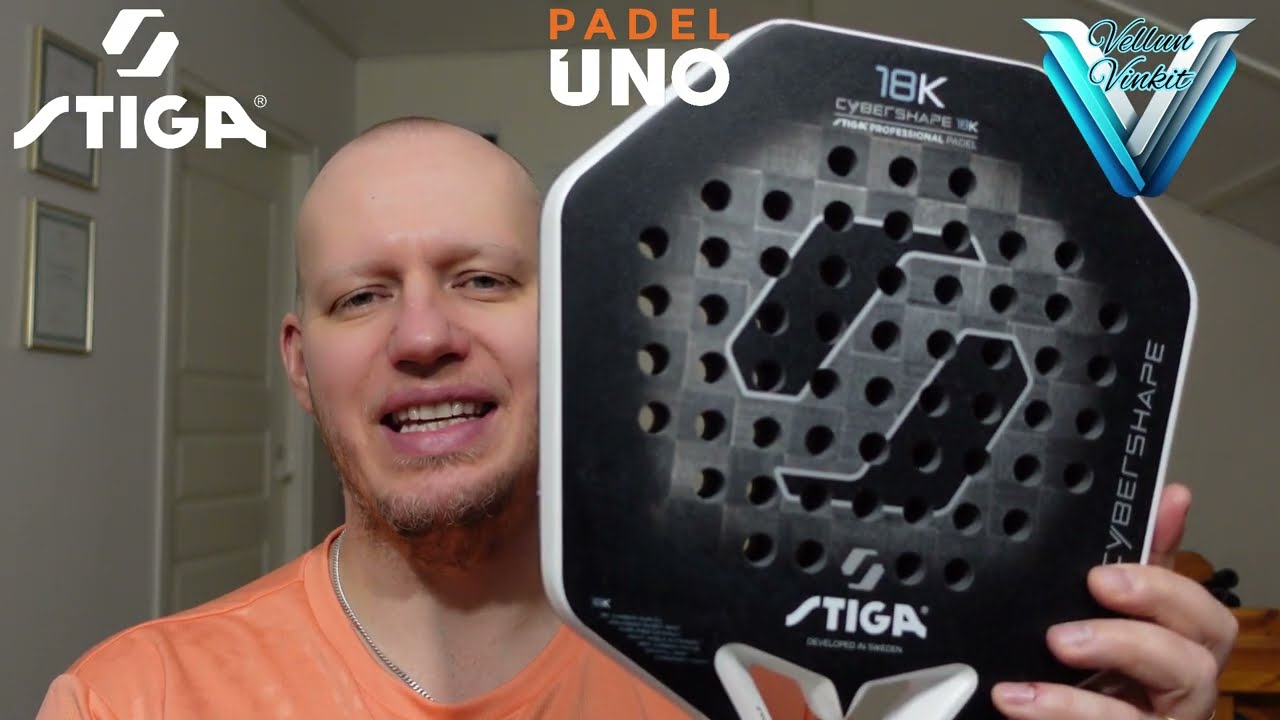 Vellun Vinkit - Stiga Cybershape 18k review, first bite with this BEAST!