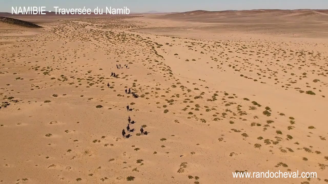 NAMIBIE - Traversez le d&eacute;sert du Namib &agrave; cheval - Un voyage Rando Cheval