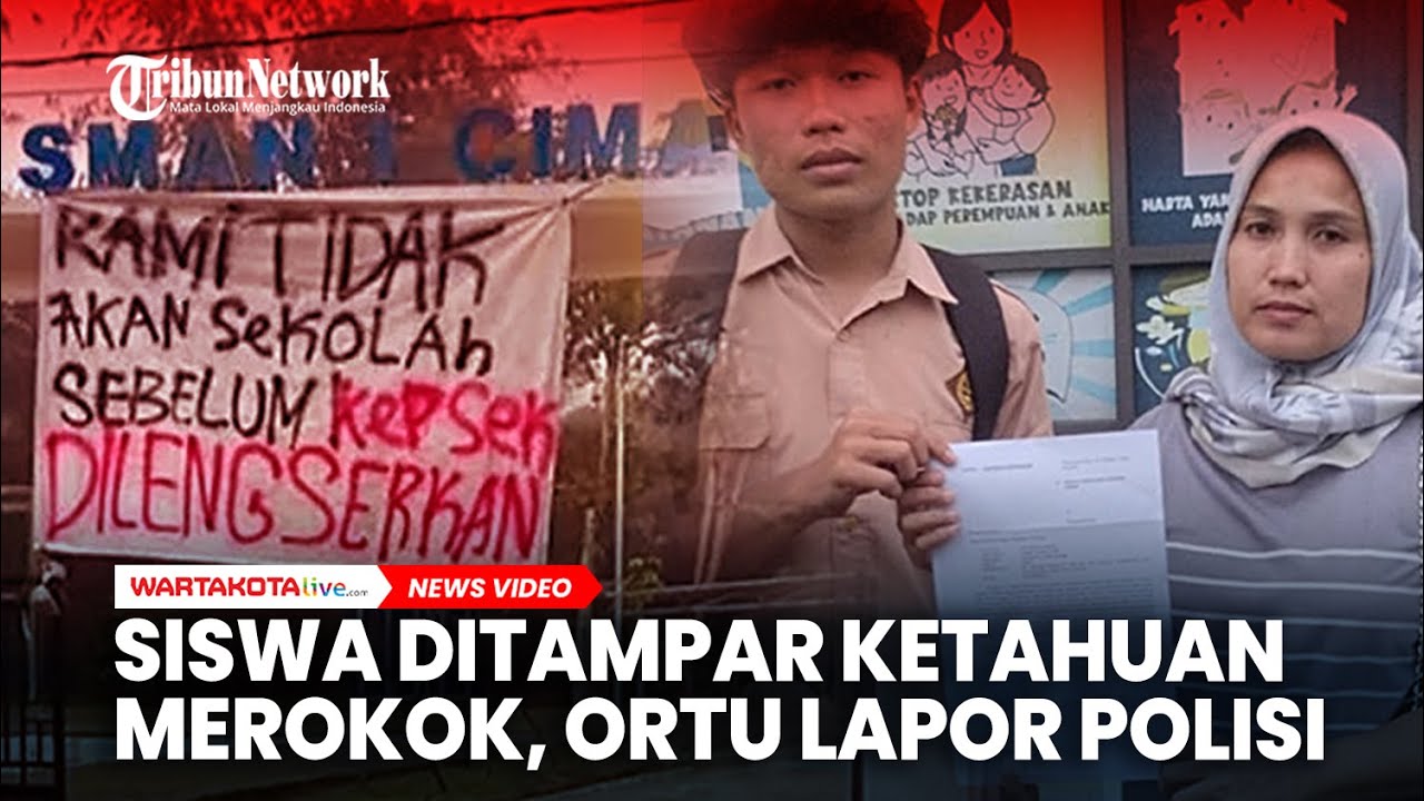 Siswa Ditampar Ketahuan Merokok, Orang Tua Lapor Polisi, Ratusan Murid Demo Solidaritas
