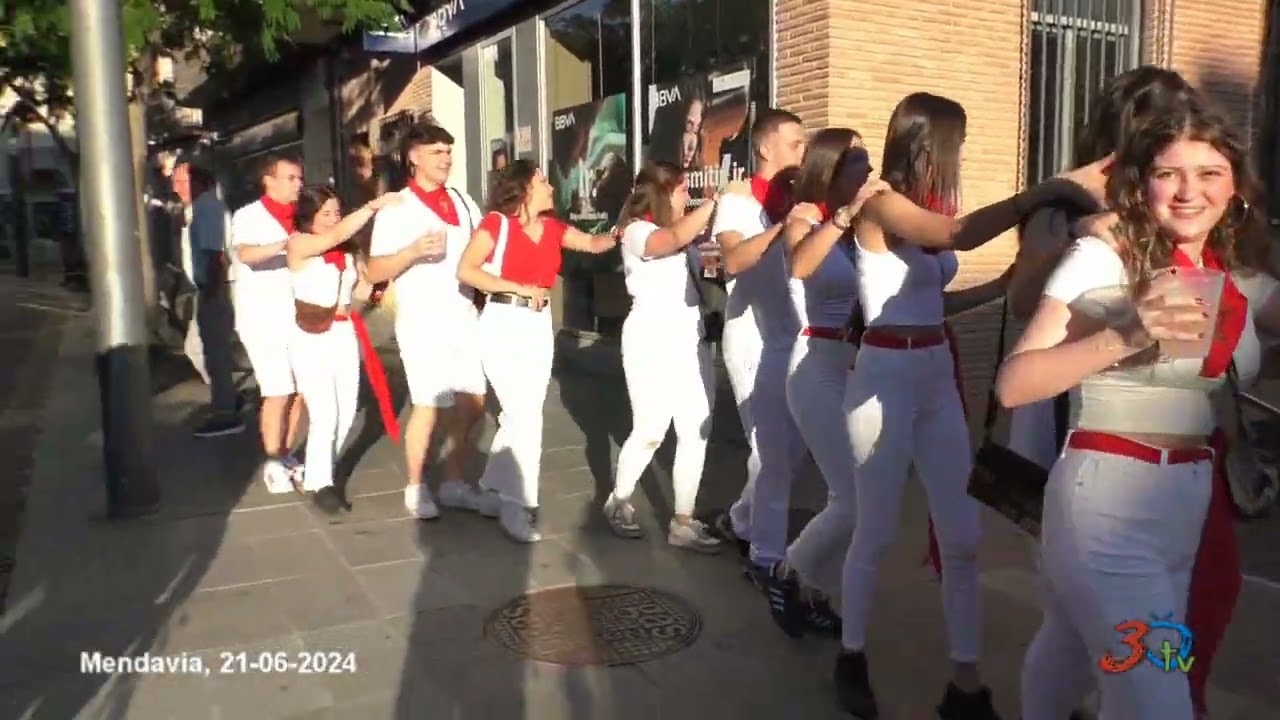 Mendavia, Cohete Fiestas de la Juventud, 21-06-2024