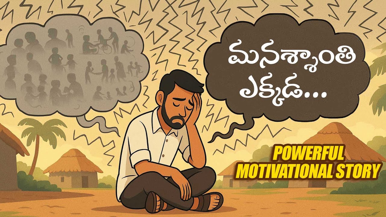 మనశ్శాంతి ఎక్కడ...| Telugu Moral Stories | Telugu Stories | Motivational Story In Telugu