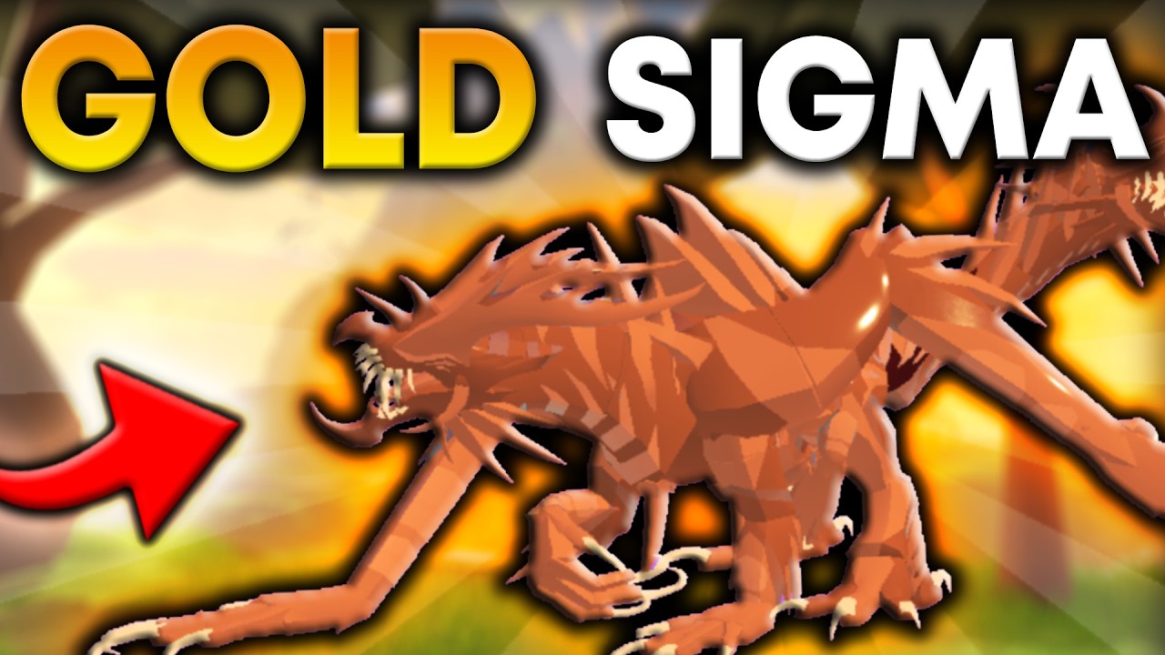 CAN I SURVIVE as The RARE GOLD SIGMATOX? | Creatures of Sonaria