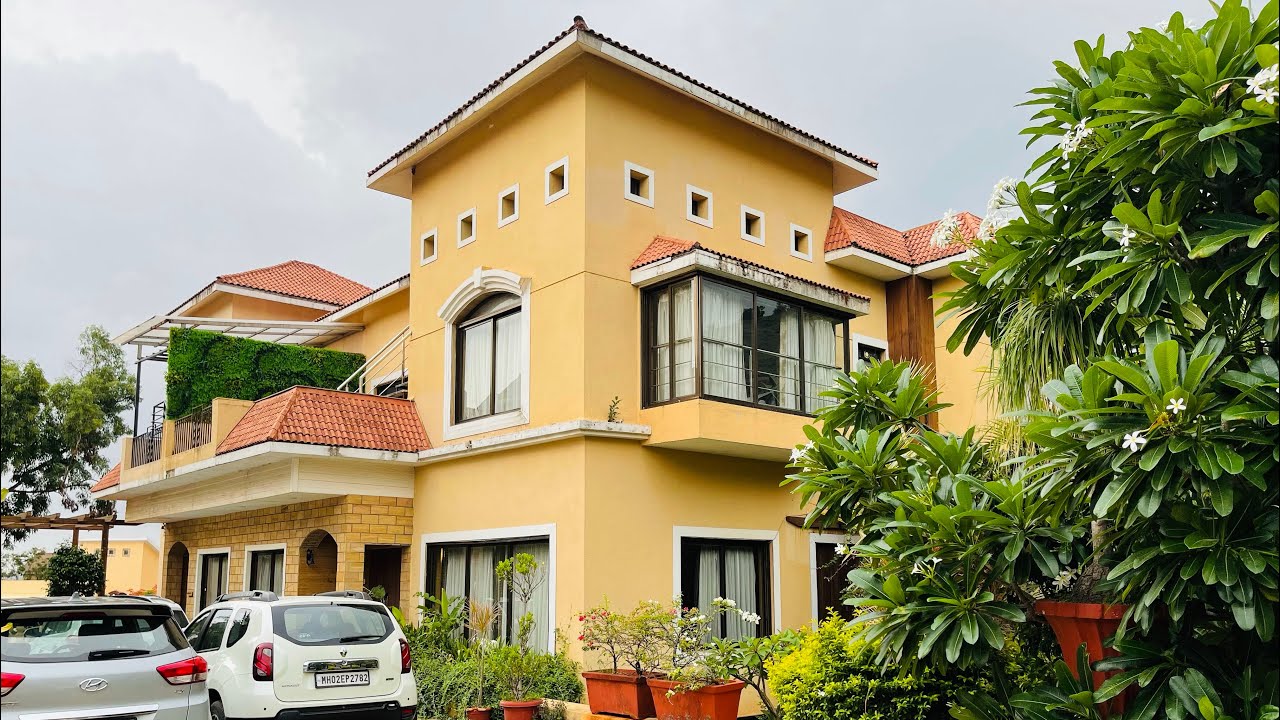 6.50 CRORE, 4BHK VILLA WITH A LAWN,Della Villas, Khandala,Maharashtra