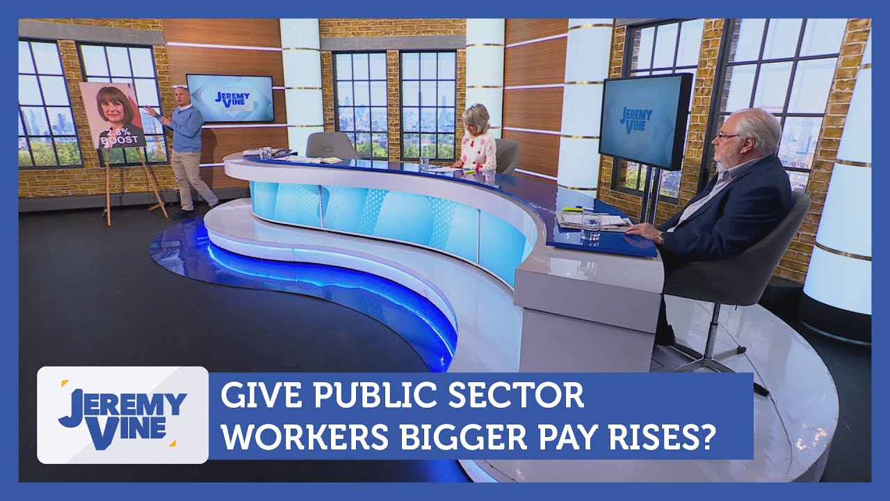 Give public sector workers bigger pay rises? Feat. Mike Parry & Nina Myskow | Jeremy Vine