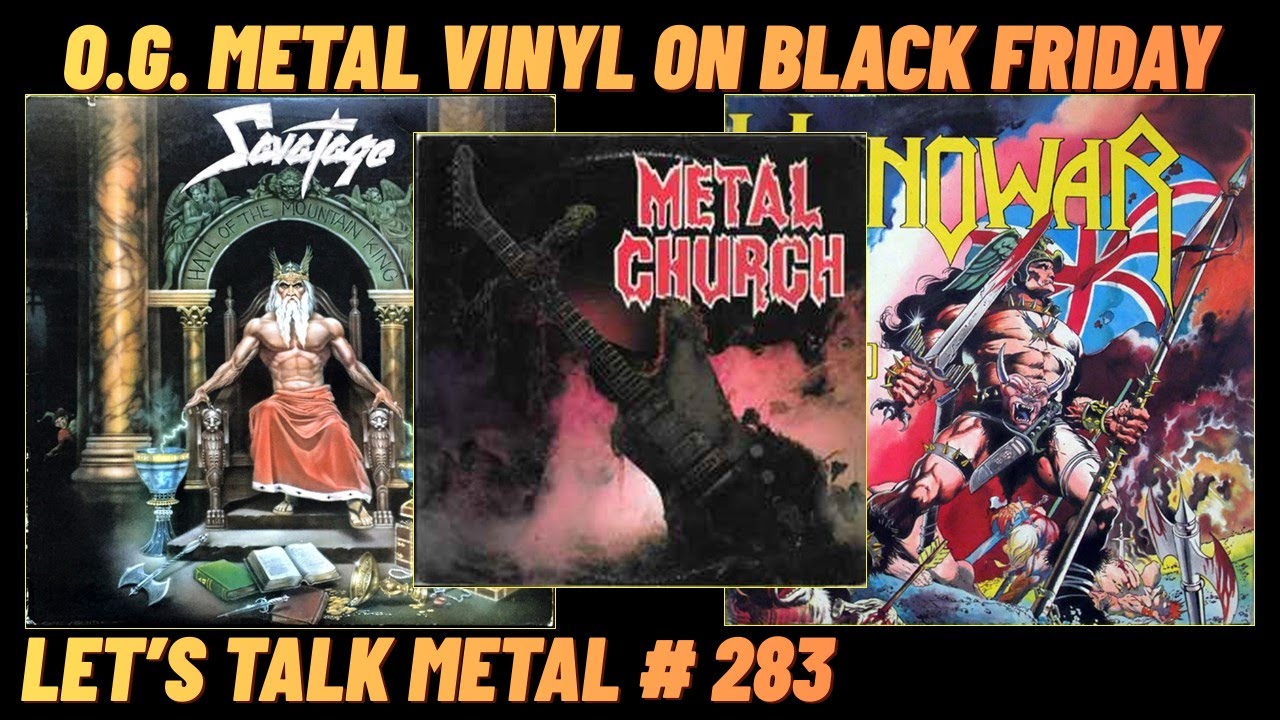 Black Friday Sale Had the BEST OG Metal Vinyl Collection I've Seen in Years. LET'S TALK METAL #283