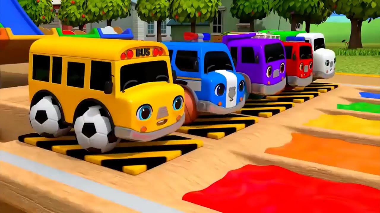 Wheels on the Bus - Baby songs - Nursery Rhymes & Kids Songs