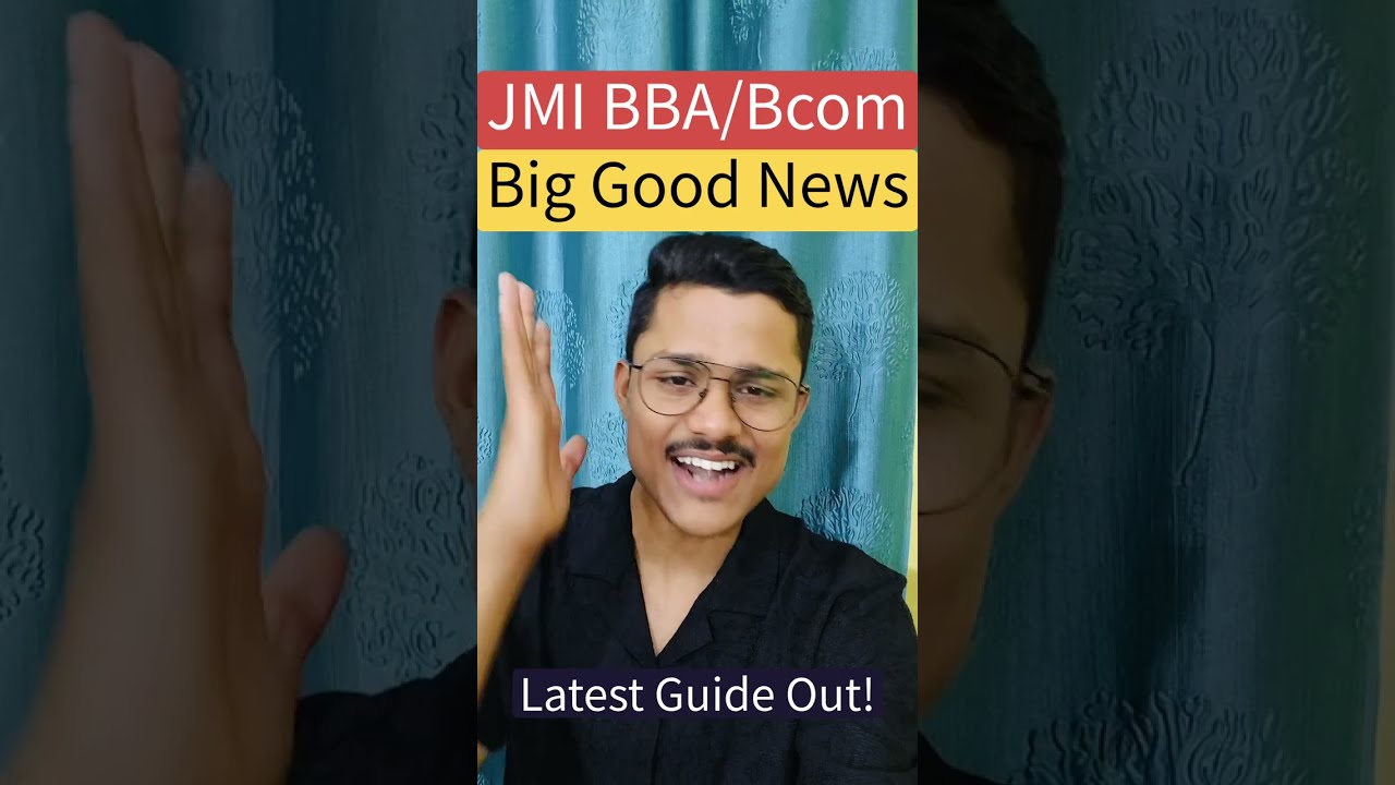 🚨 Jamia BBA/BCOM Entrance 2026 Latest Guide Out 🔥| How To Prepare For Jmi Entrance 2026