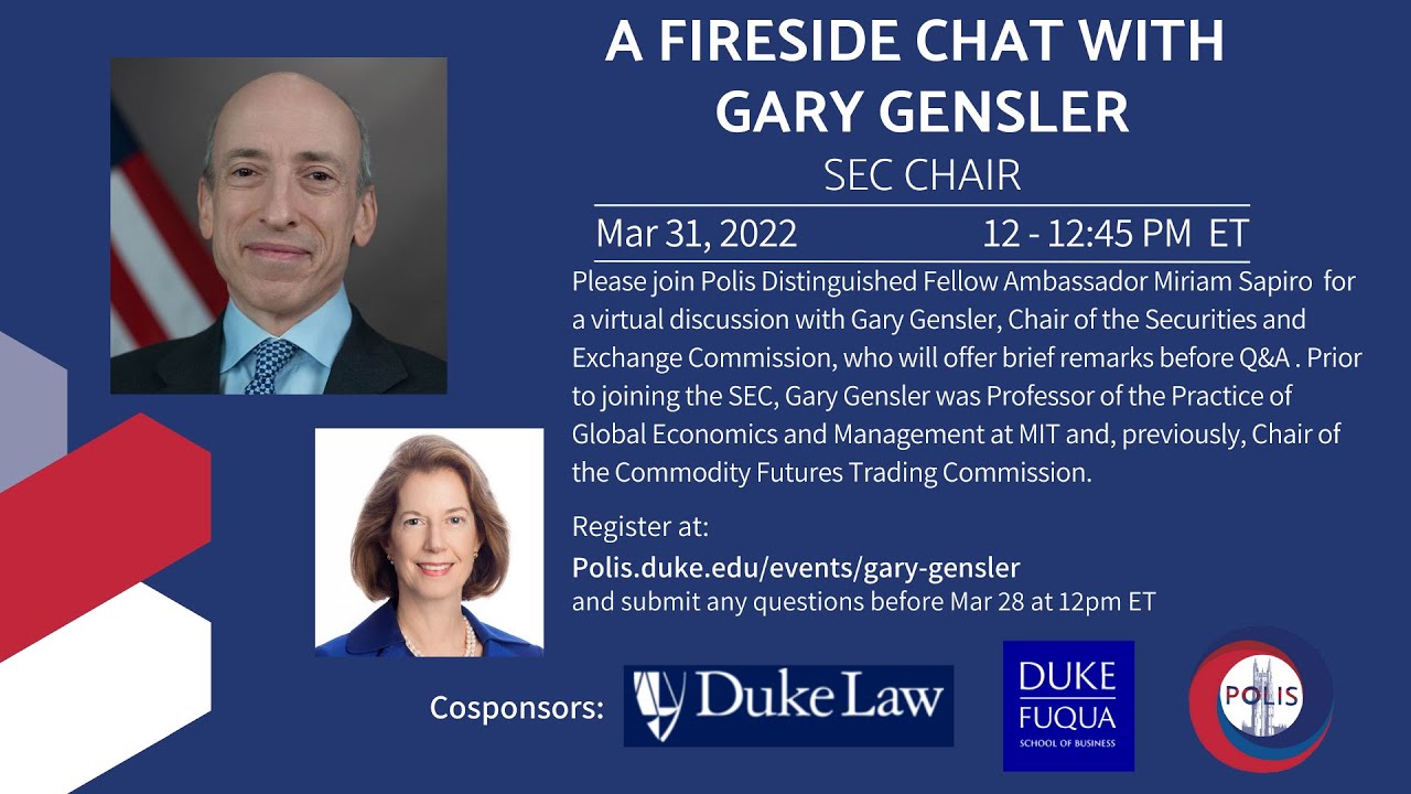 A Fireside Chat with SEC Chair Gary Gensler