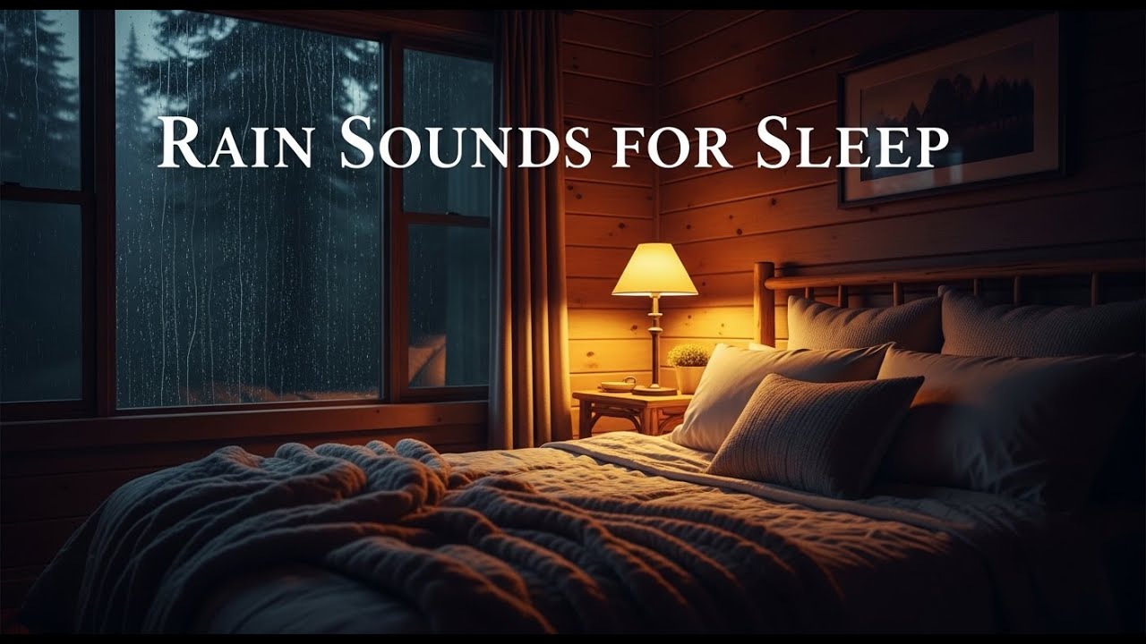 Rain Sounds Music for Deep Sleep | Fall Asleep Fast and Relax All Night