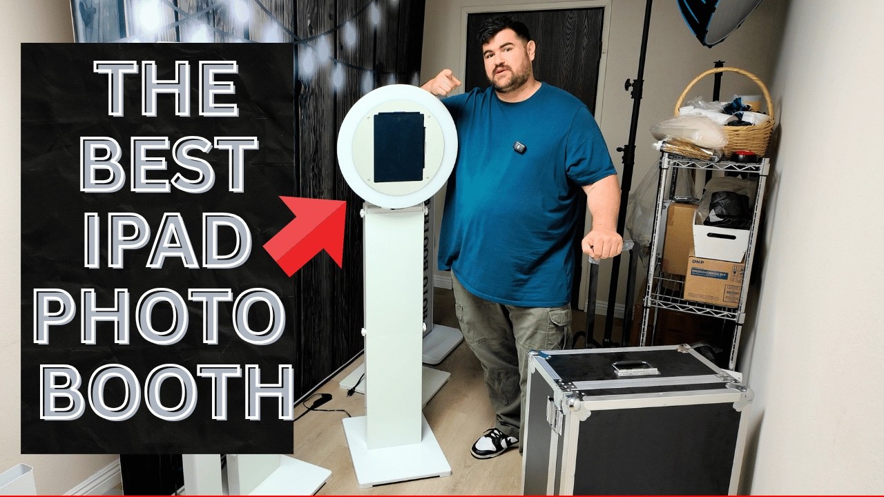 THE BEST IPAD PHOTO BOOTH -THE DELUXE DUO.