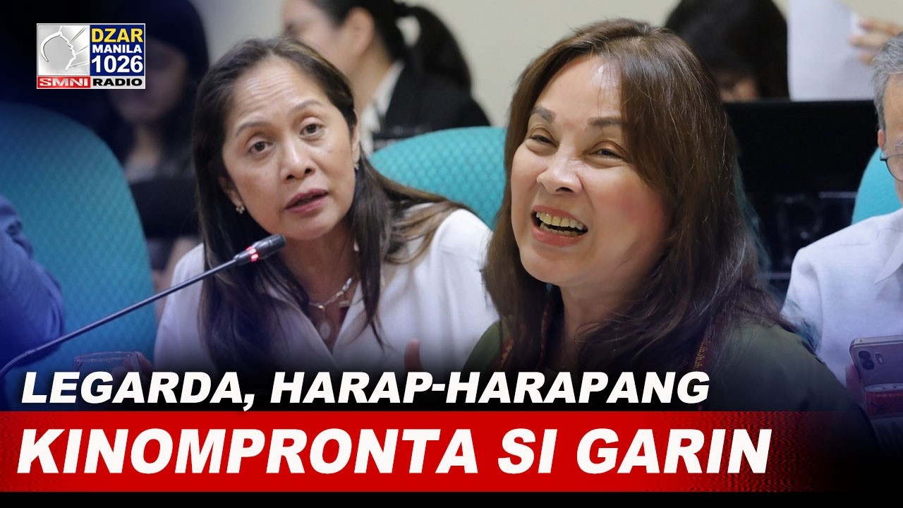 Sen. Legarda, KINOMPRONTA si DOE Sec. Garin