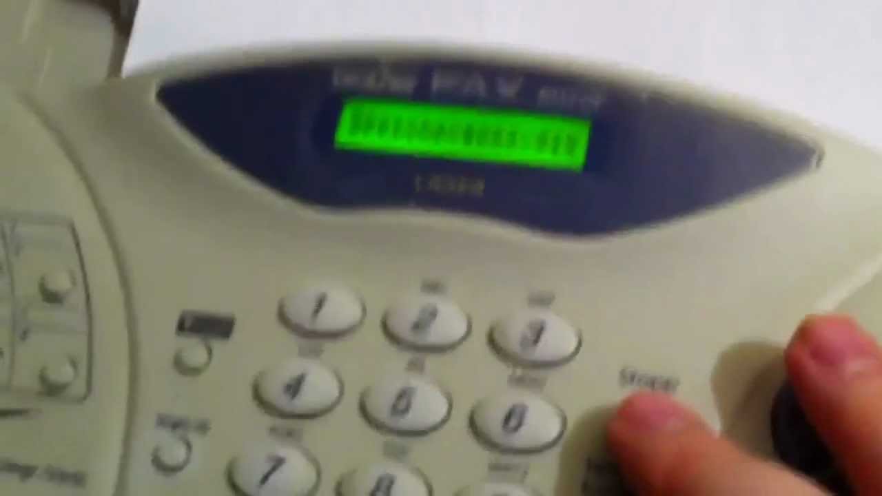 Brother Fax 8070 p