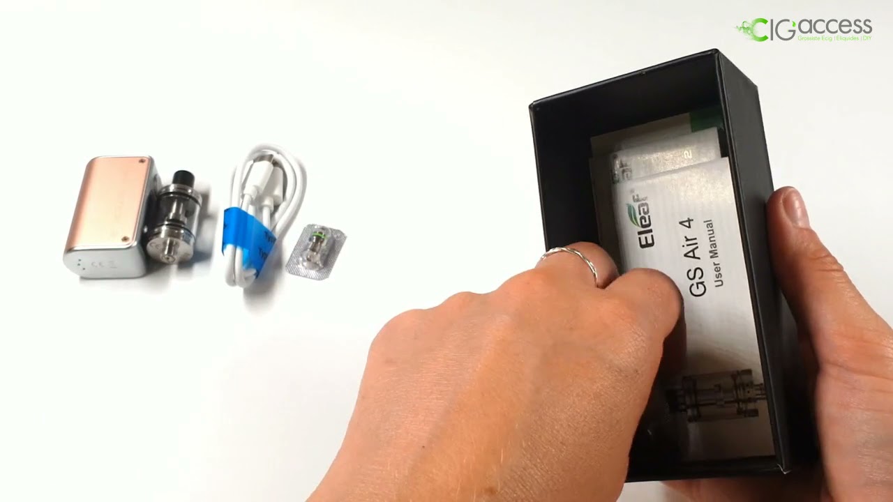 Cig Access - La minute Deboxing - Eleaf   Kit Mini iStick 2 1050 mAh