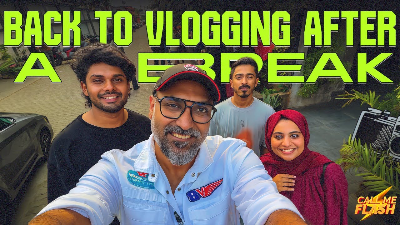 Vlogging after a short break ☕️ | Call Me Flash | Malayalam