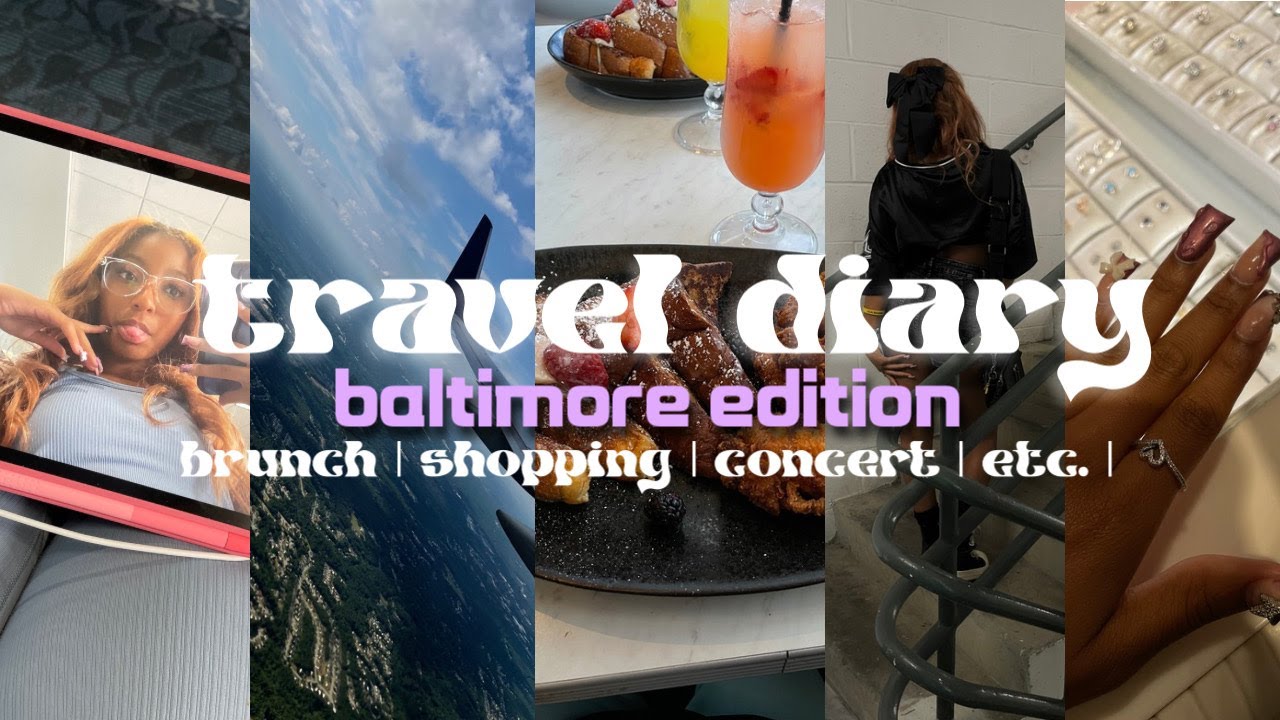 Travel Diary | Baltimore Edition| Chris Brown Tour| *EXTREMELY FUN*