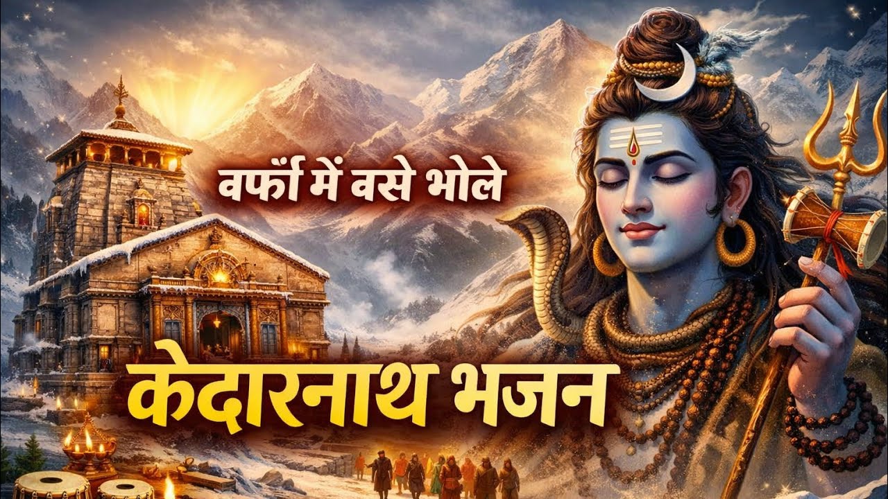केदारनाथ भजन – “बर्फ़ों में बसे भोले” || km music