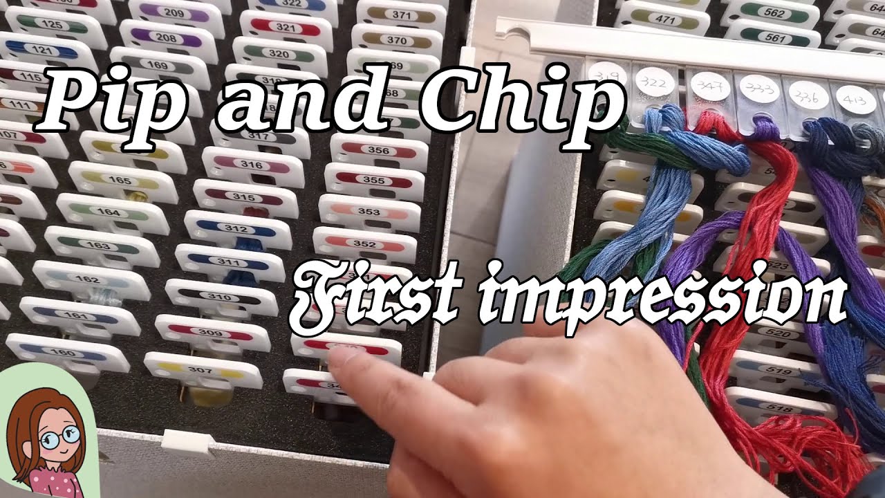 Flosstube/Flozztube #38: PIP AND CHIP floss chips first impression