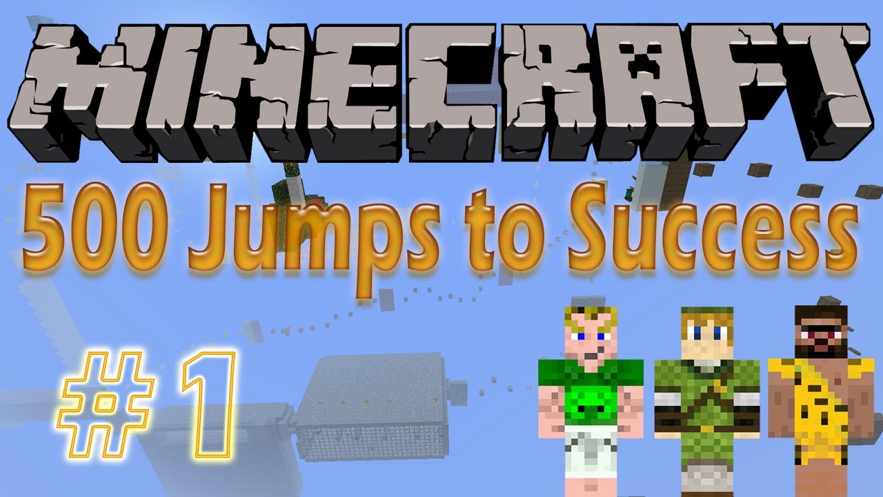 Let's Play Minecraft Adventure-Maps [Deutsch/HD] - 500 Jumps to Success #1