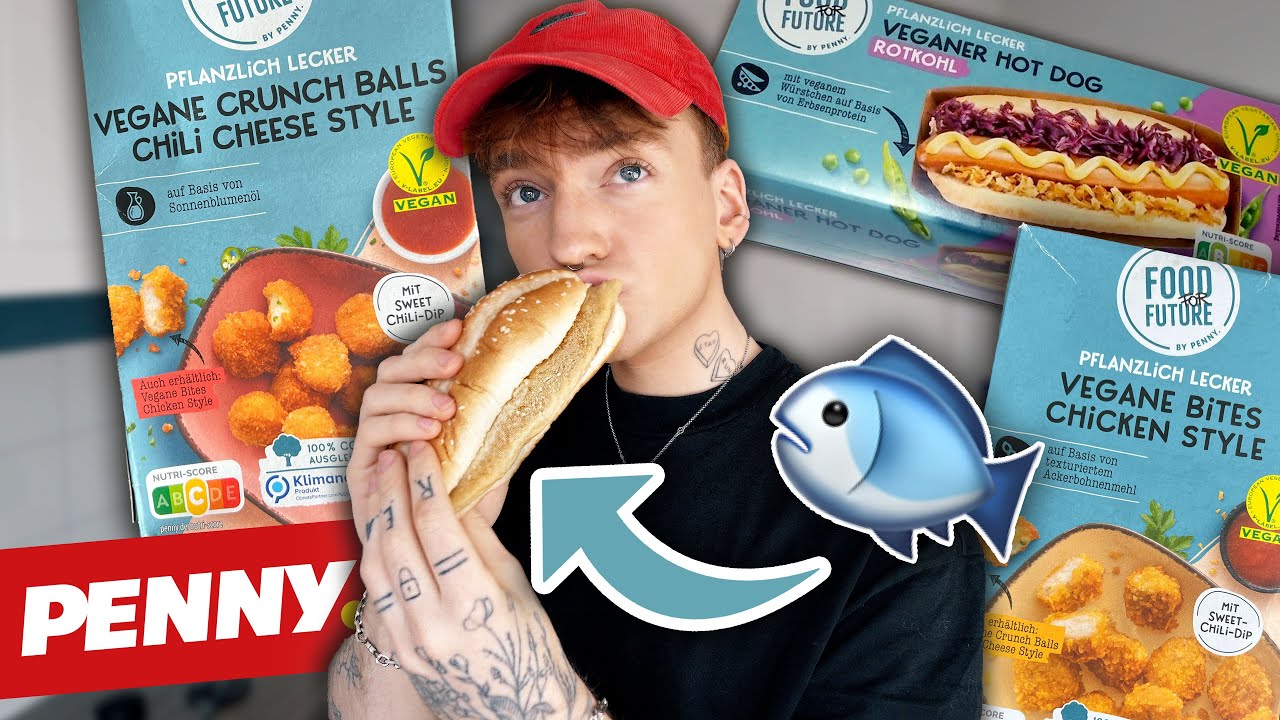 Ich teste neue vegane Produkte von Penny 2023 (Backfisch, Chilli Cheese Nuggets...) | Fabi Wndrlnd