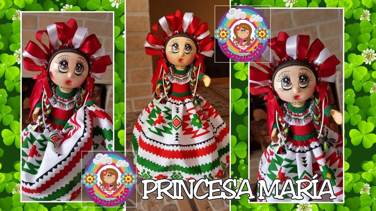 FOFUCHA MEXICANA  PRINCESA MARÍA COR0NA DE LISTÓN