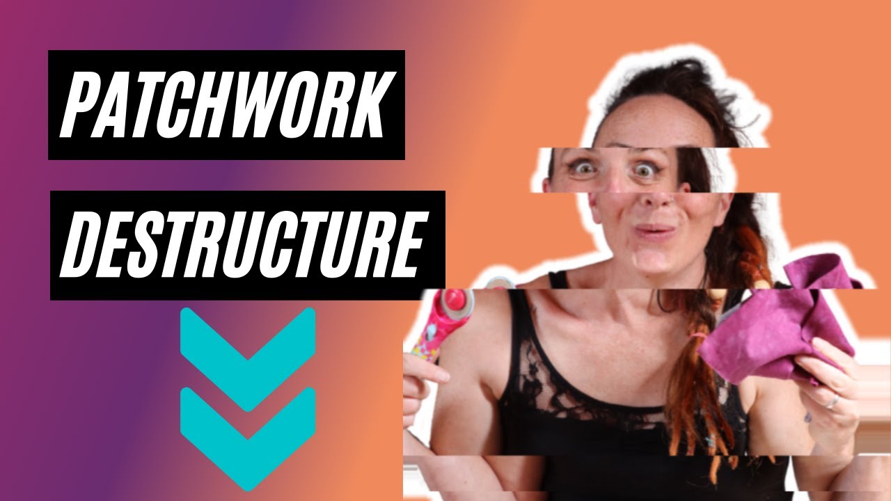 Chevron PATCHWORK : Tuto de coupe à main levée