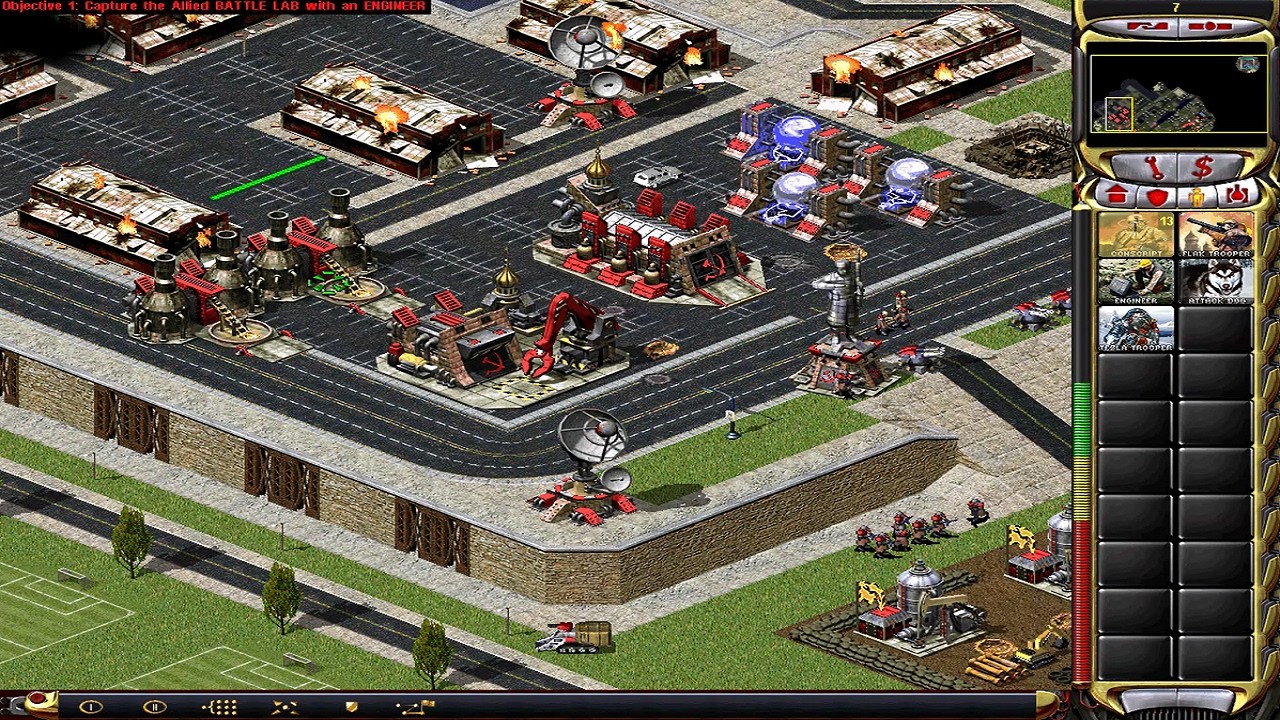 Command & Conquer Red Alert 2,Soviet,Operation Big Apple.(Hard)