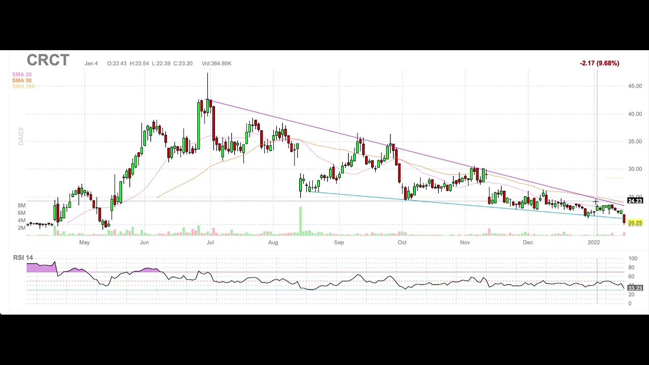 Stock Of The Year: CRCT 2022
