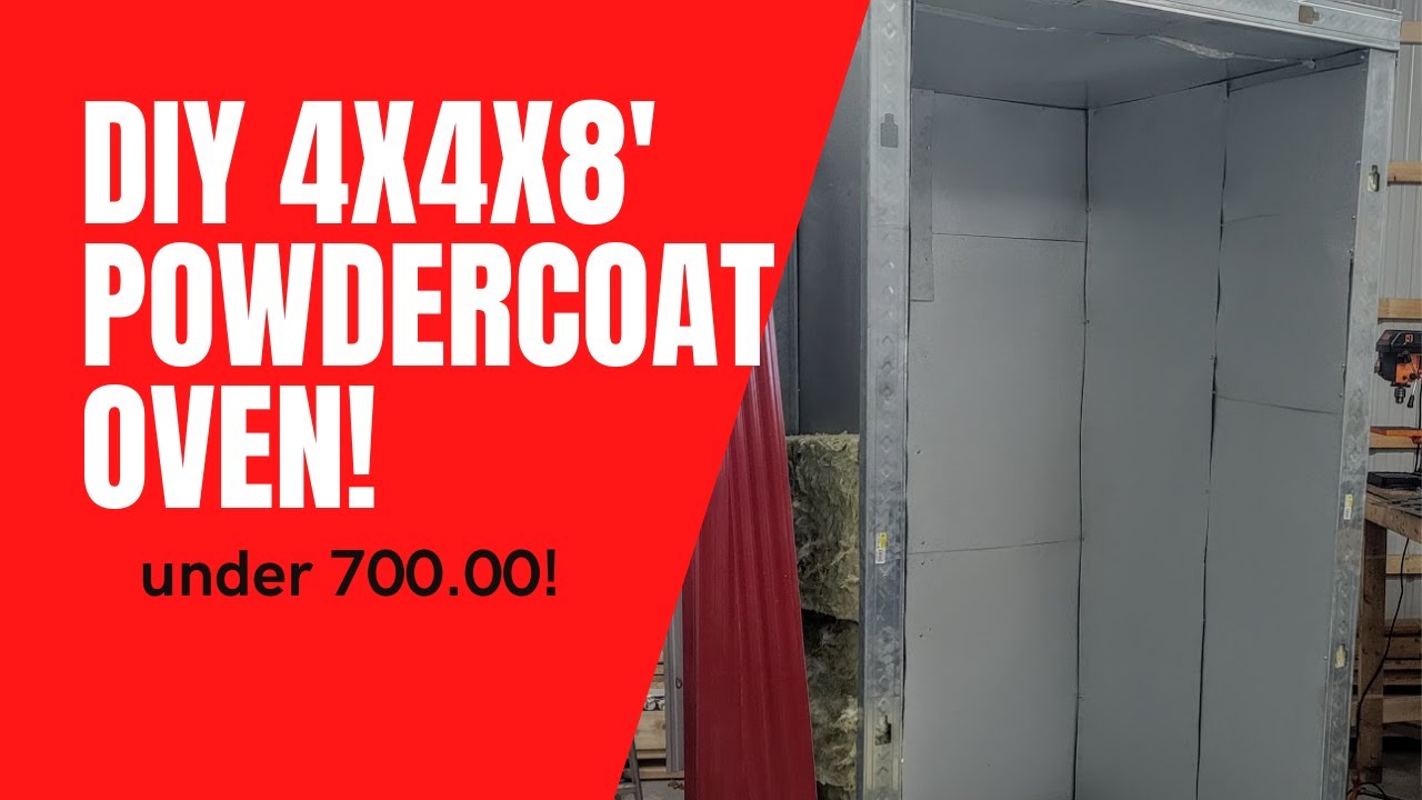 Изготовление печи для порошковой покраски своими руками. Gunnmetal-customs.com