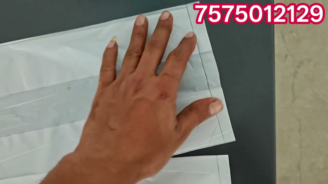 Biodegradable bag making machine 7575012129