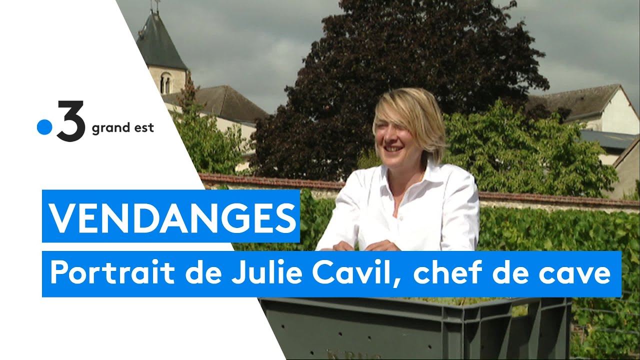 Portrait de Julie Cavil, chef de cave